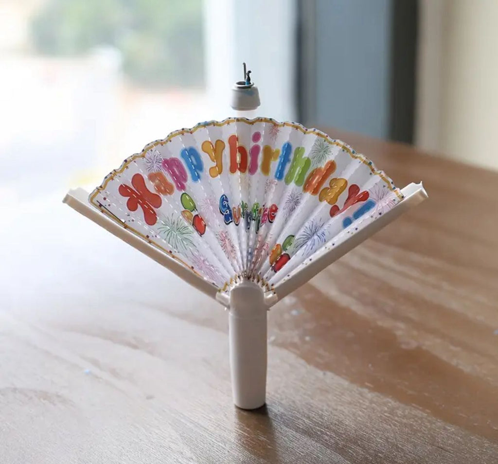 נר מניפה יום הולדת