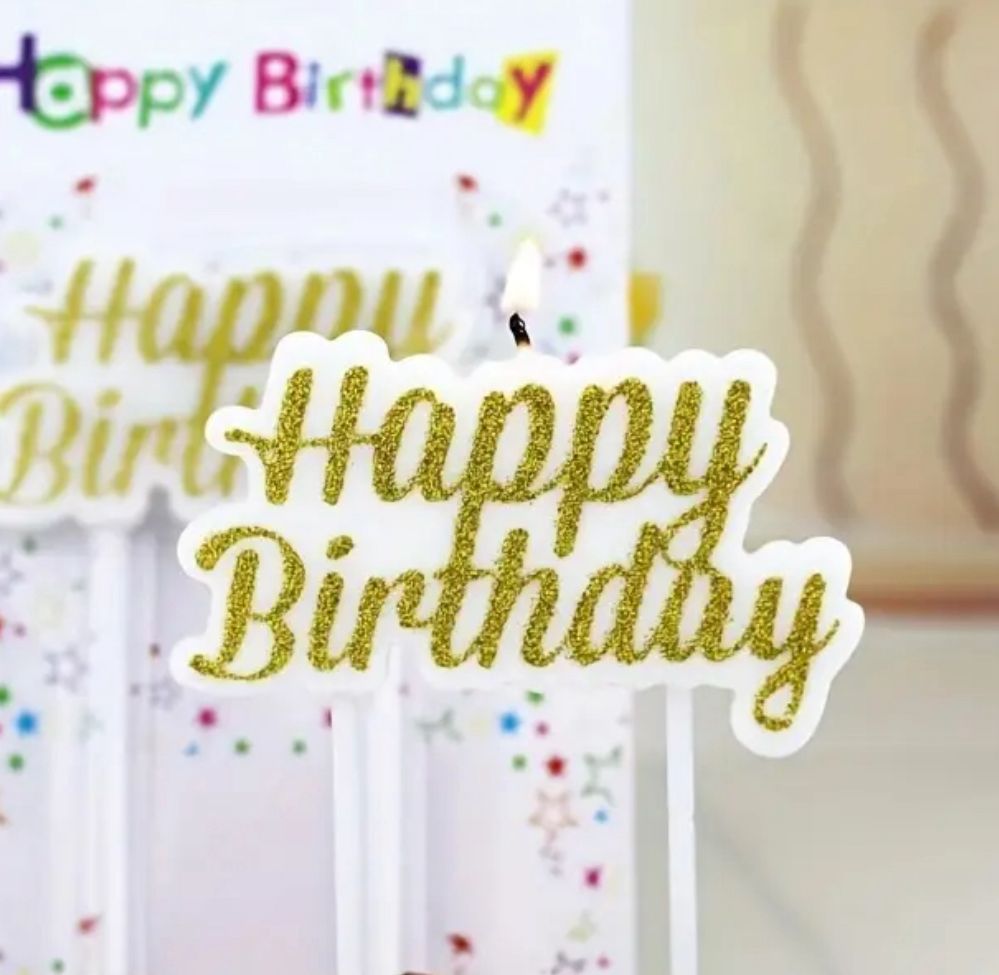 נר קישוט לעוגה